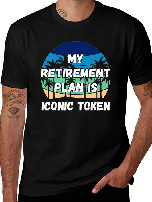 Camiseta Humorística Plan de Jubilación ICONIC TOKEN
