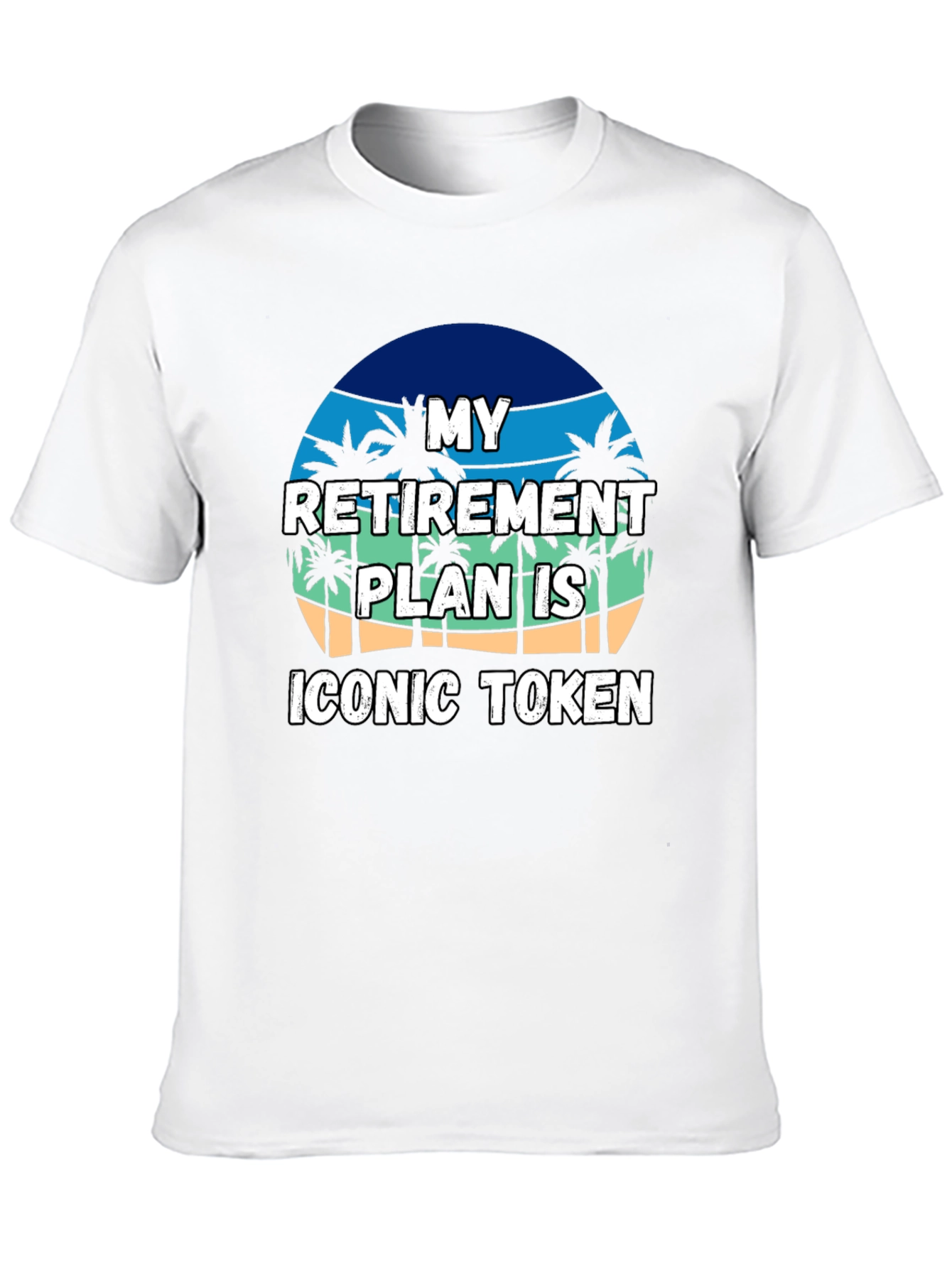 Camiseta Humorística Plan de Jubilación ICONIC TOKEN