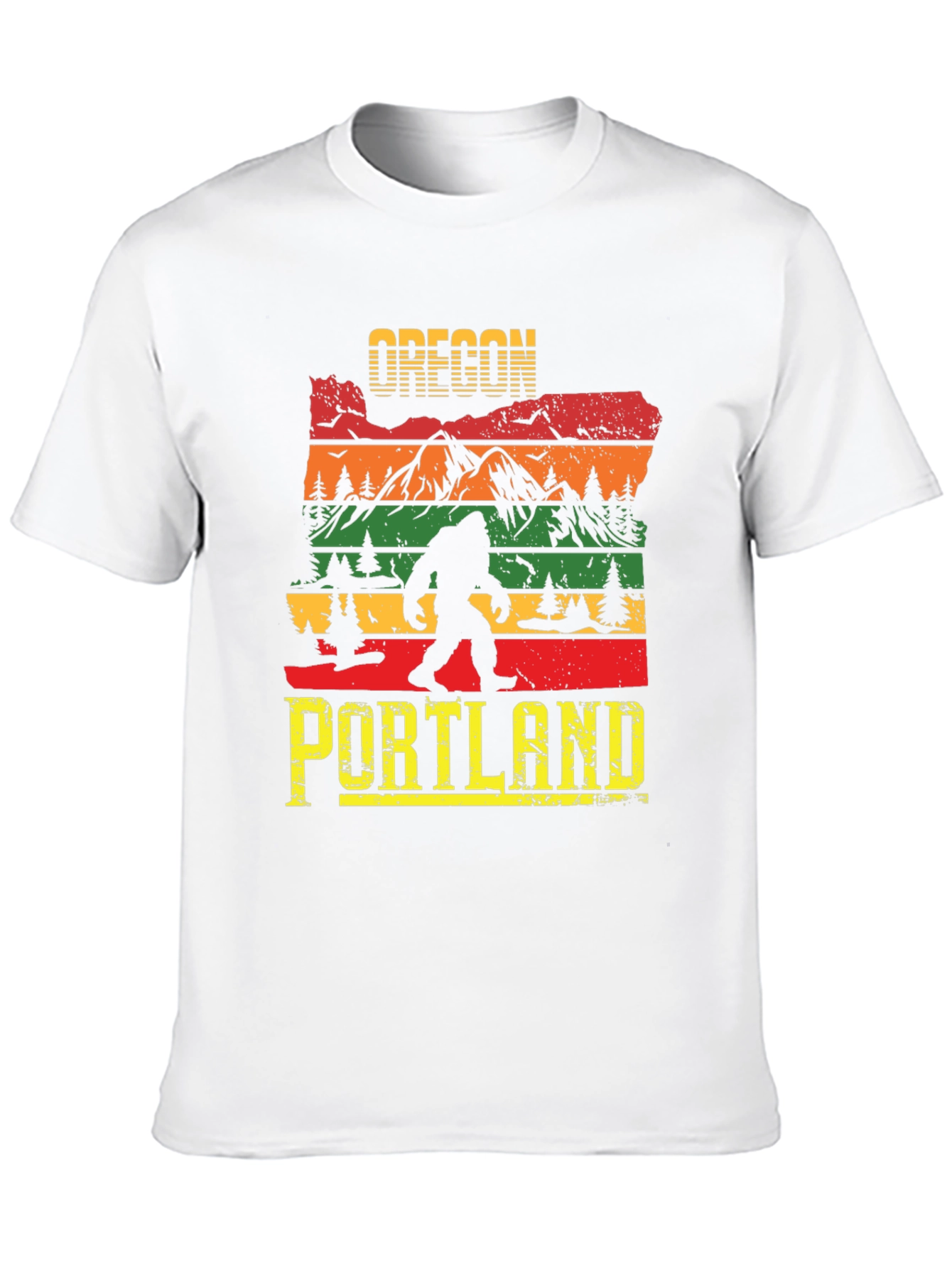 Camiseta Bigfoot Oregon Portland