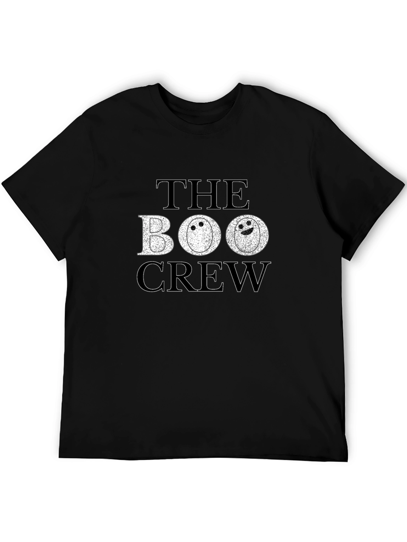 Camiseta Negra The Boo Crew Halloween