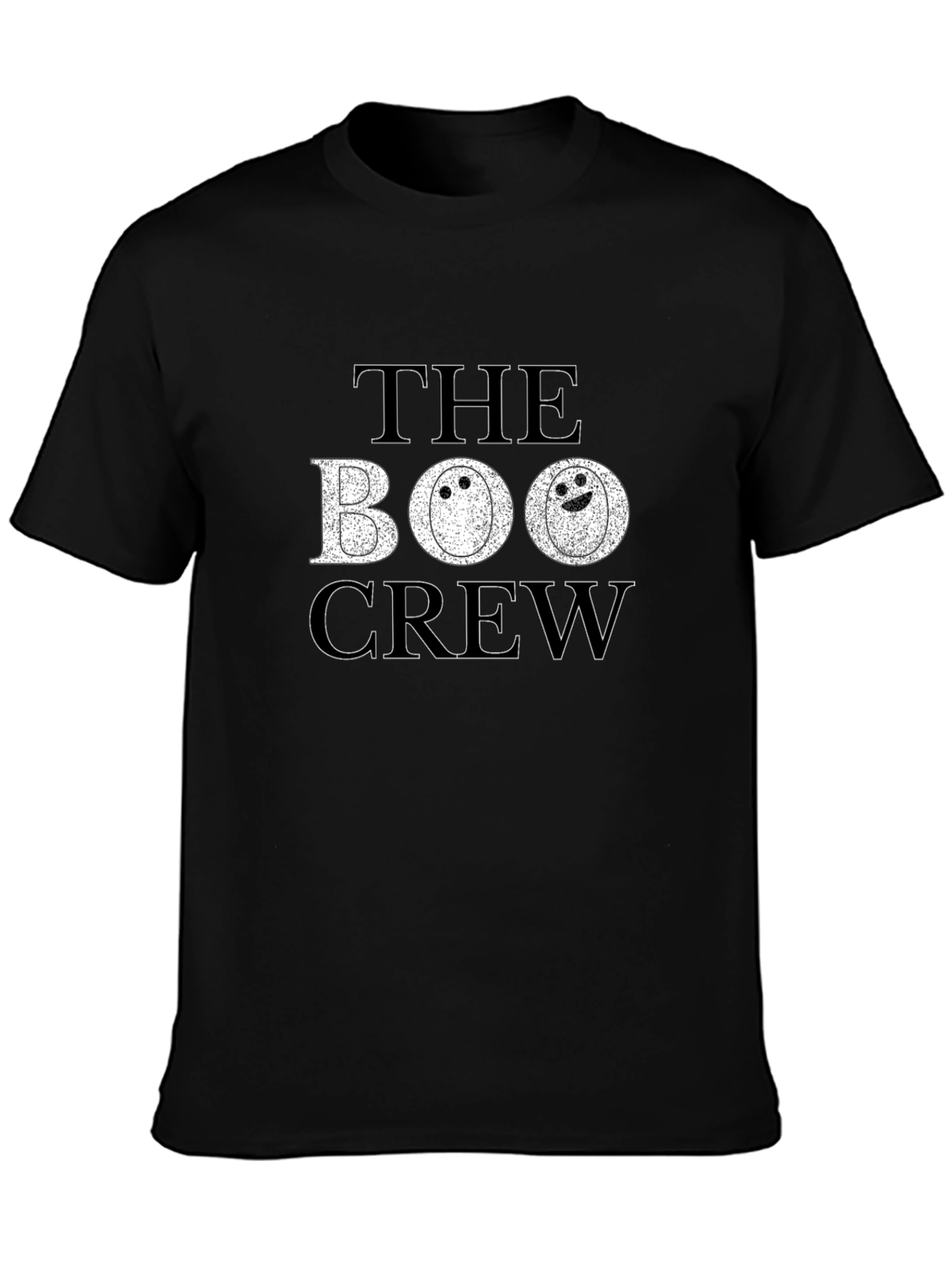 Camiseta Negra The Boo Crew Halloween