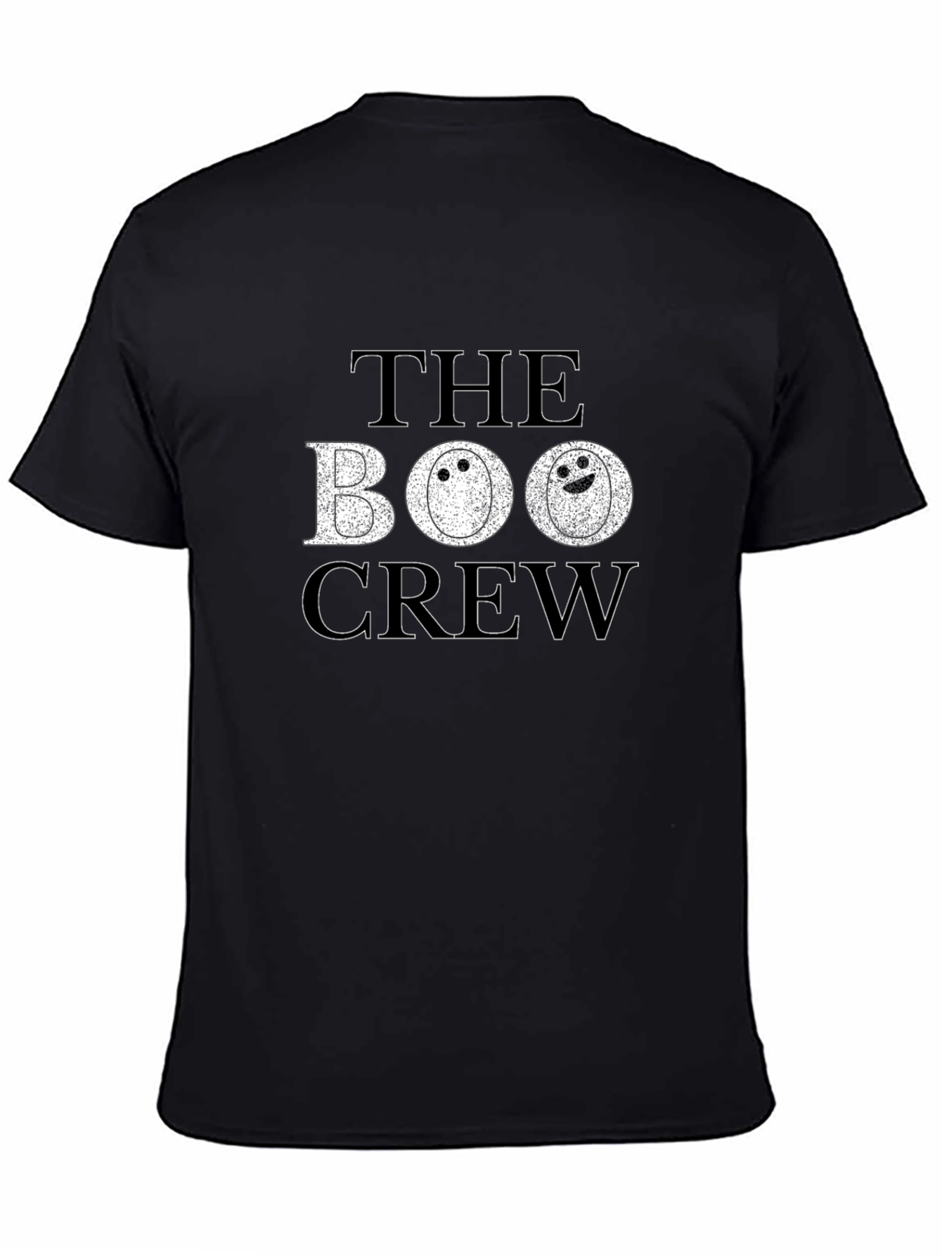 Camiseta Negra The Boo Crew Halloween