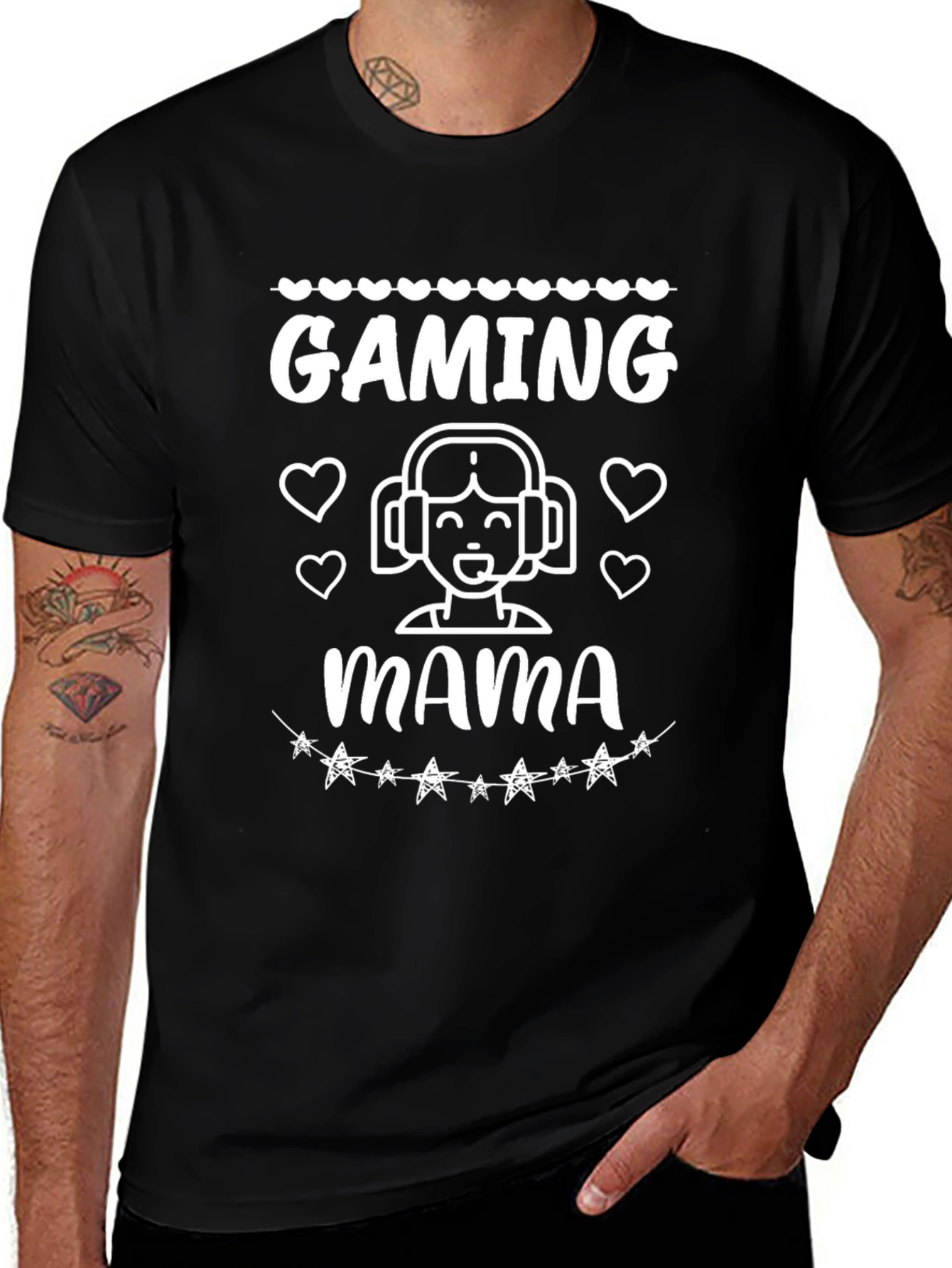 Camiseta Gaming Mama - Diseño Divertido