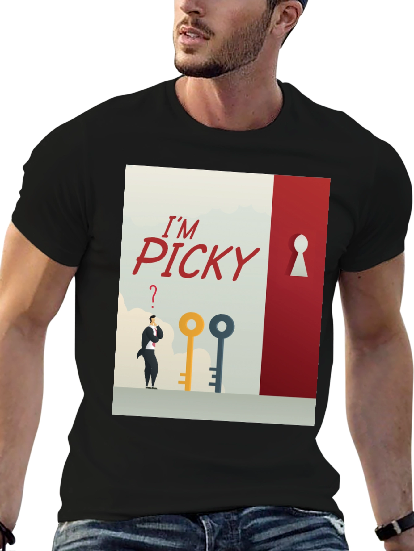 Camiseta Hombre Soy Exigente