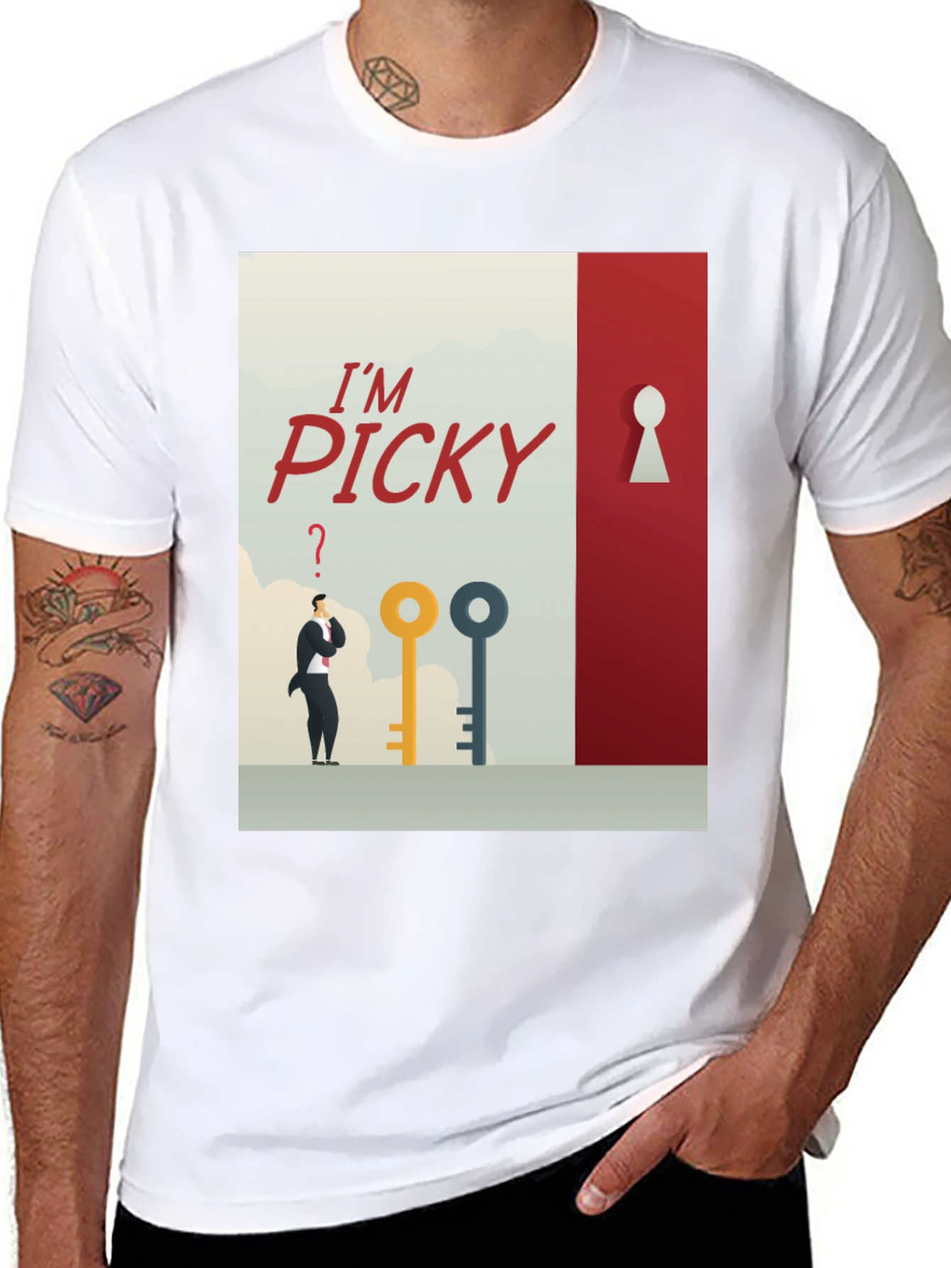 Camiseta Hombre Soy Exigente