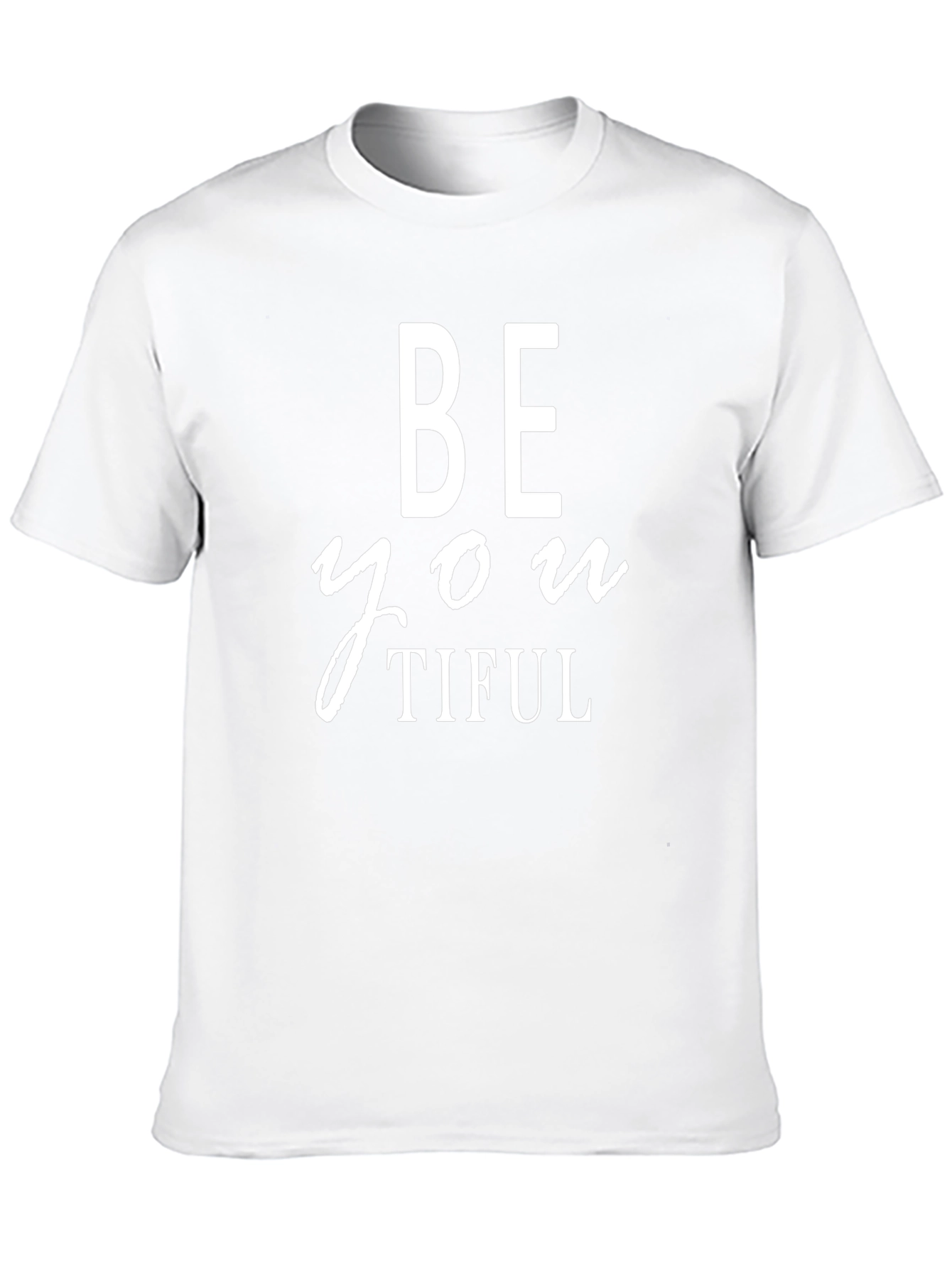 Camiseta Negra BE you TIFUL Algodón Suave