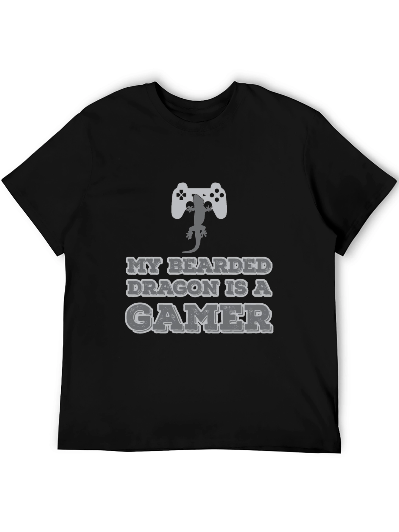 Camiseta Mi Dragón Barbudo es Gamer