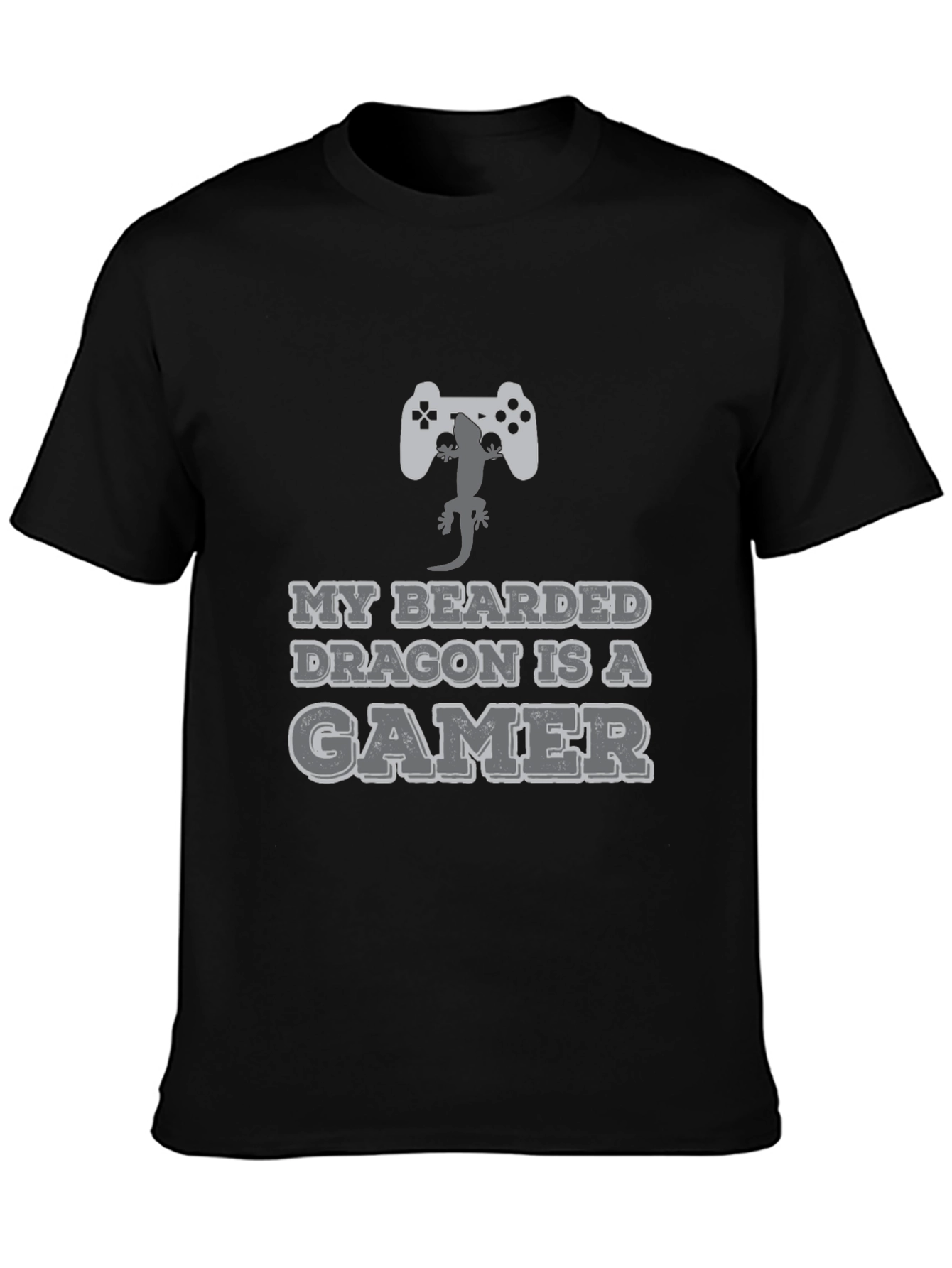 Camiseta Mi Dragón Barbudo es Gamer