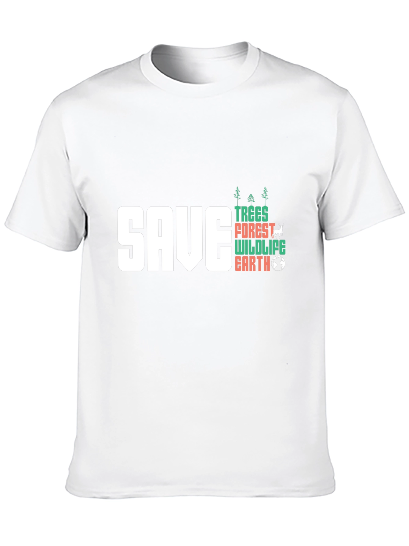 Camiseta Negra Salvar el Planeta