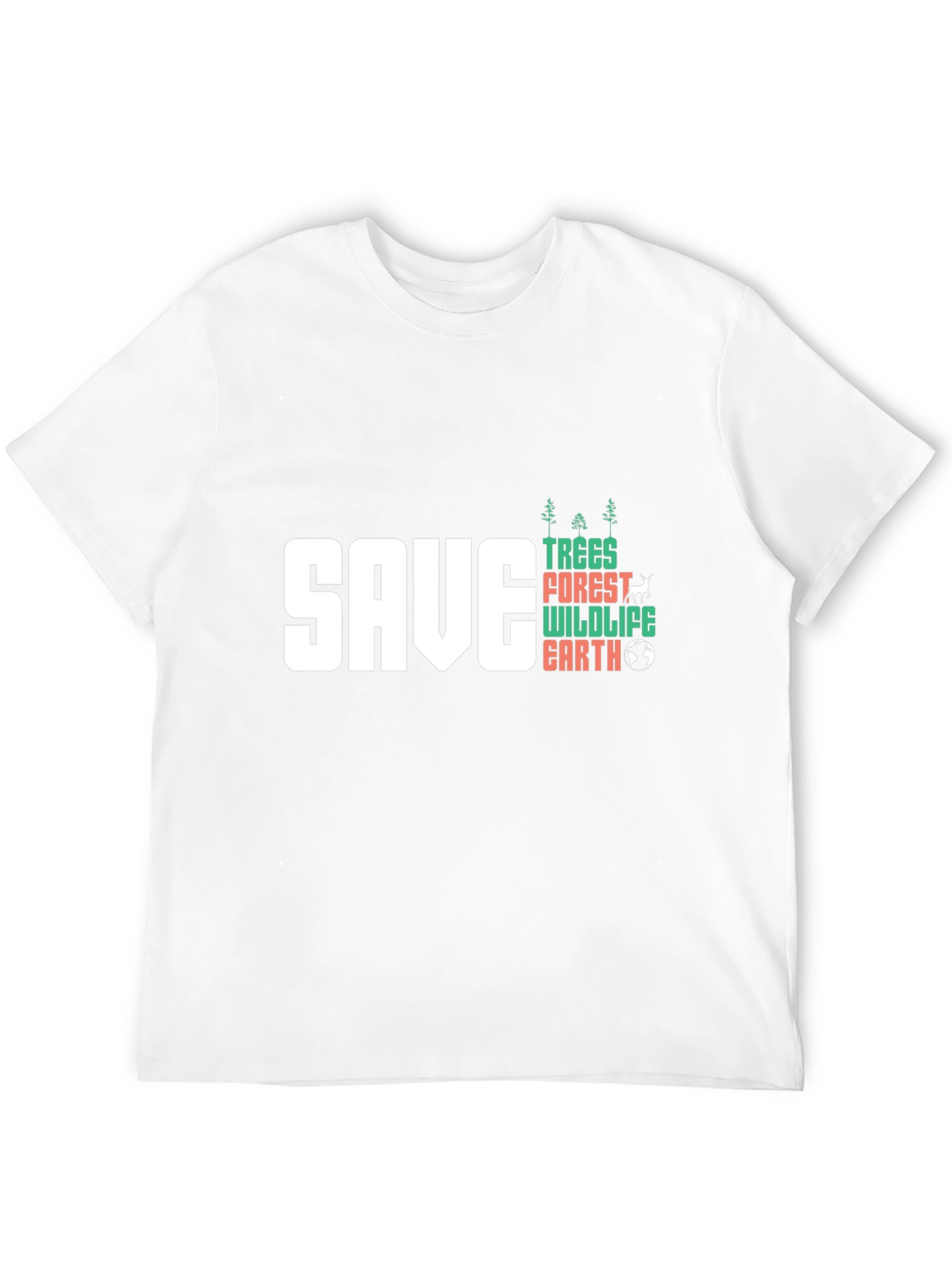 Camiseta Negra Salvar el Planeta