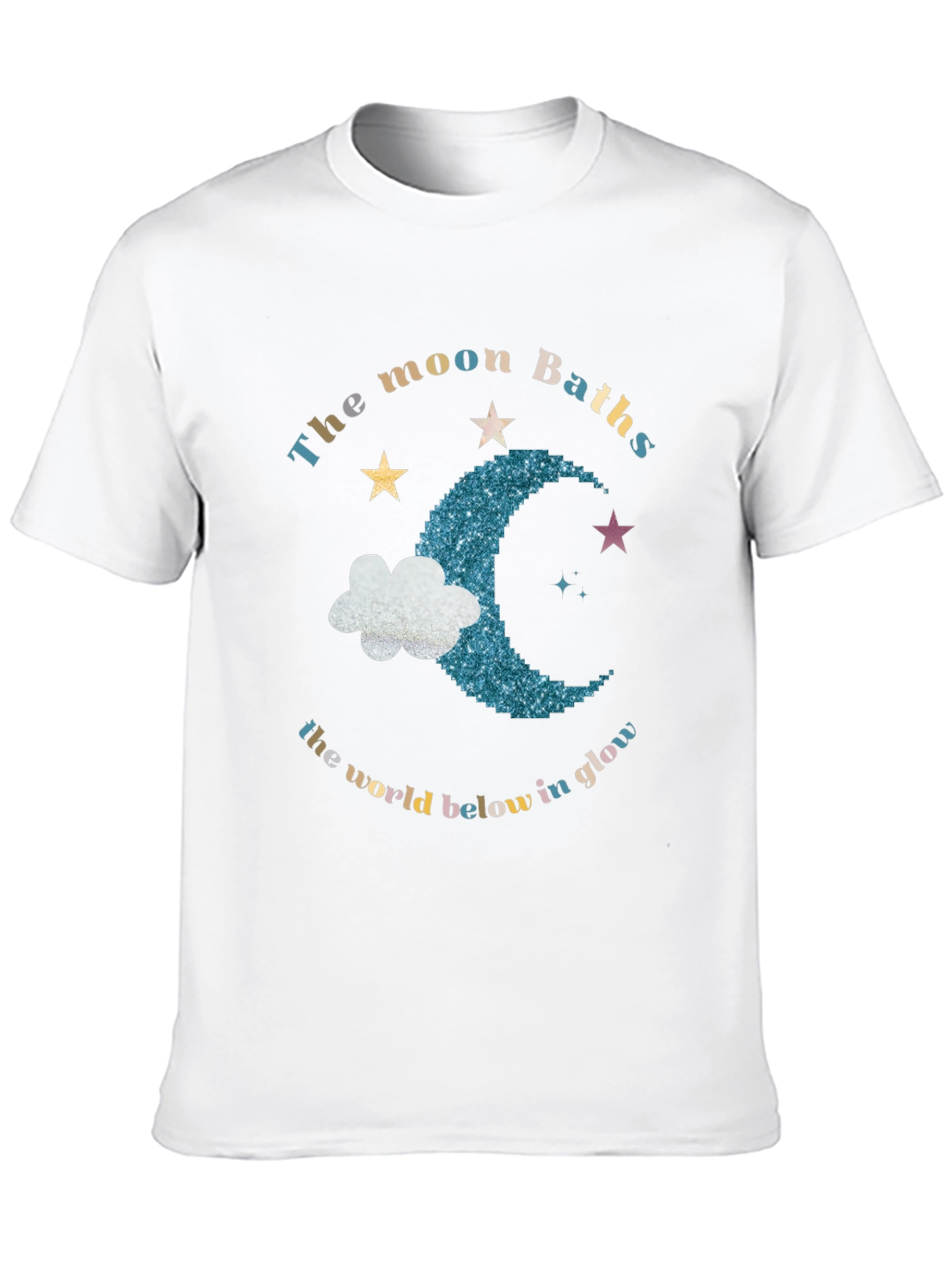 Camiseta Negra Baños de Luna