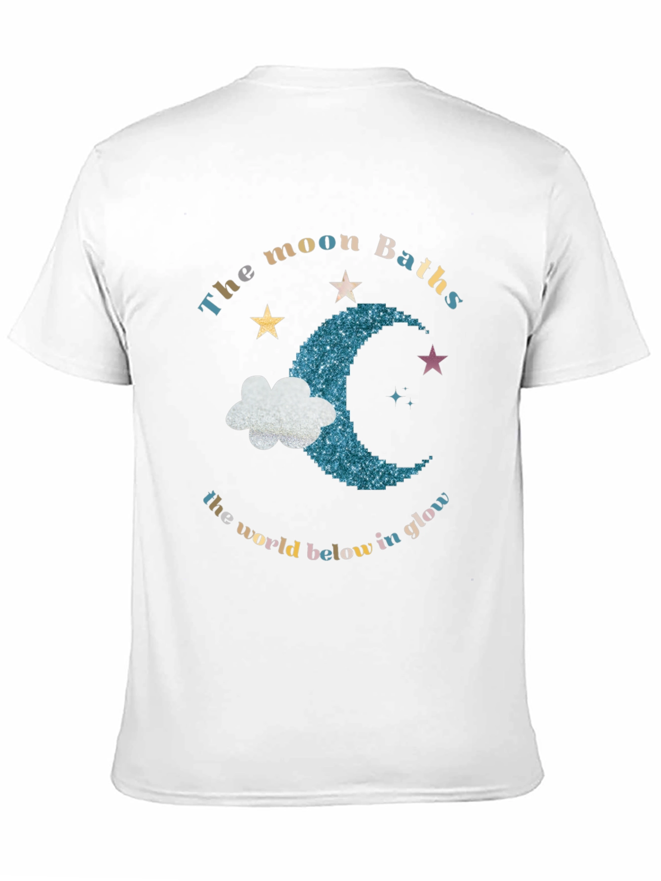 Camiseta Negra Baños de Luna