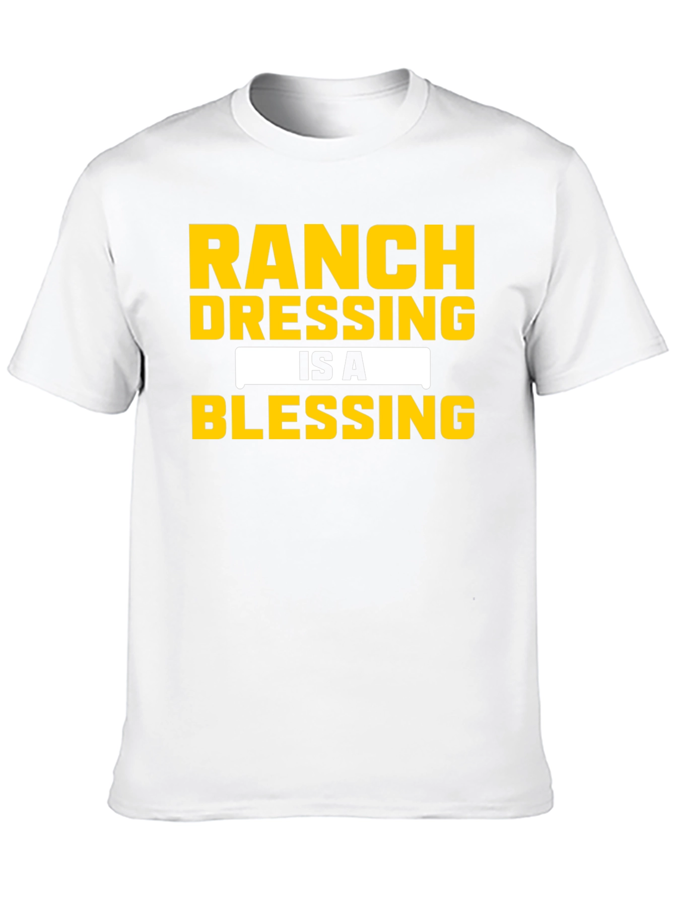 Camiseta Negra: Ranch Dressing is a Blessing