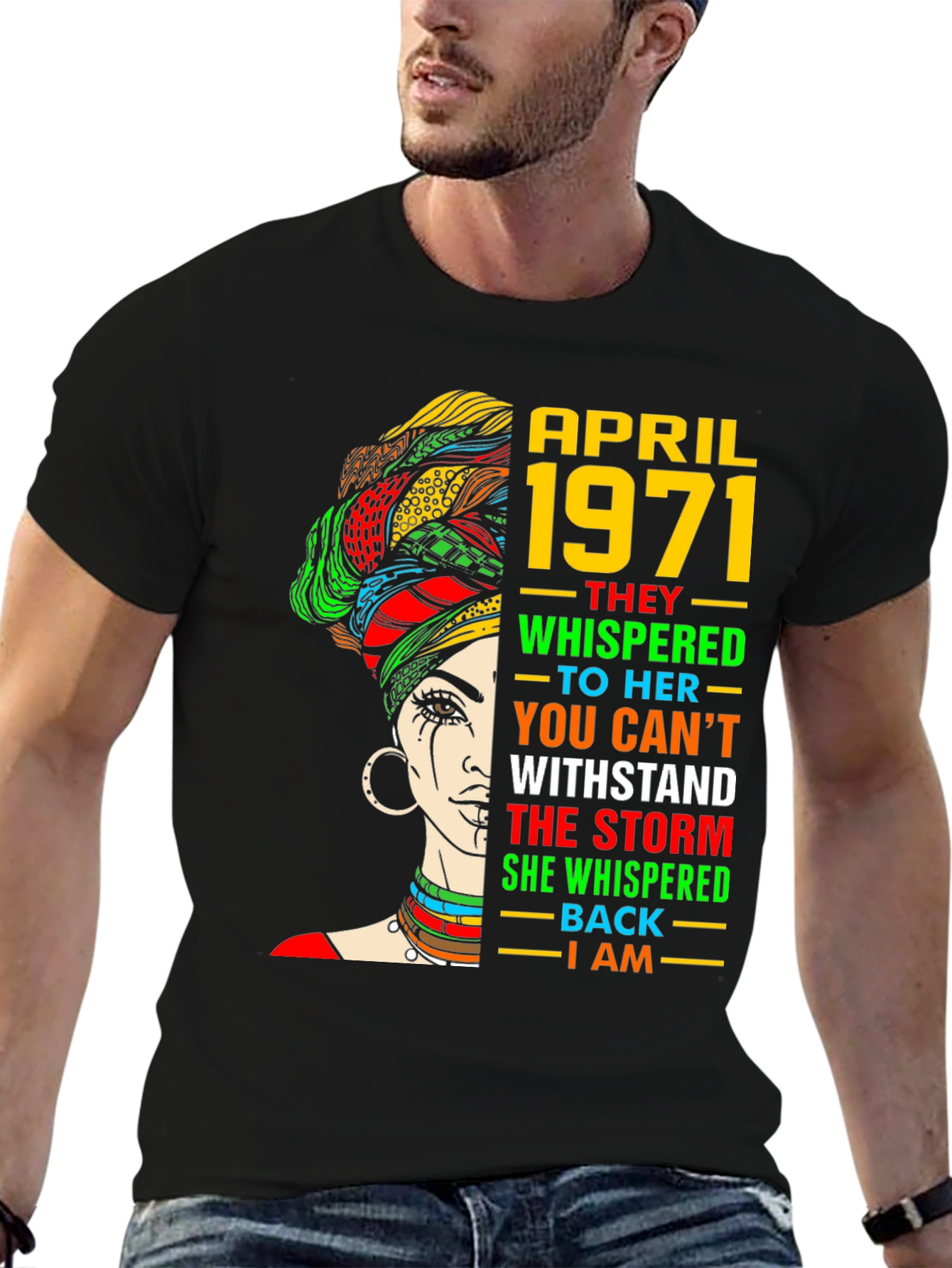 Camiseta Abril 1971 Mujer Fuerte