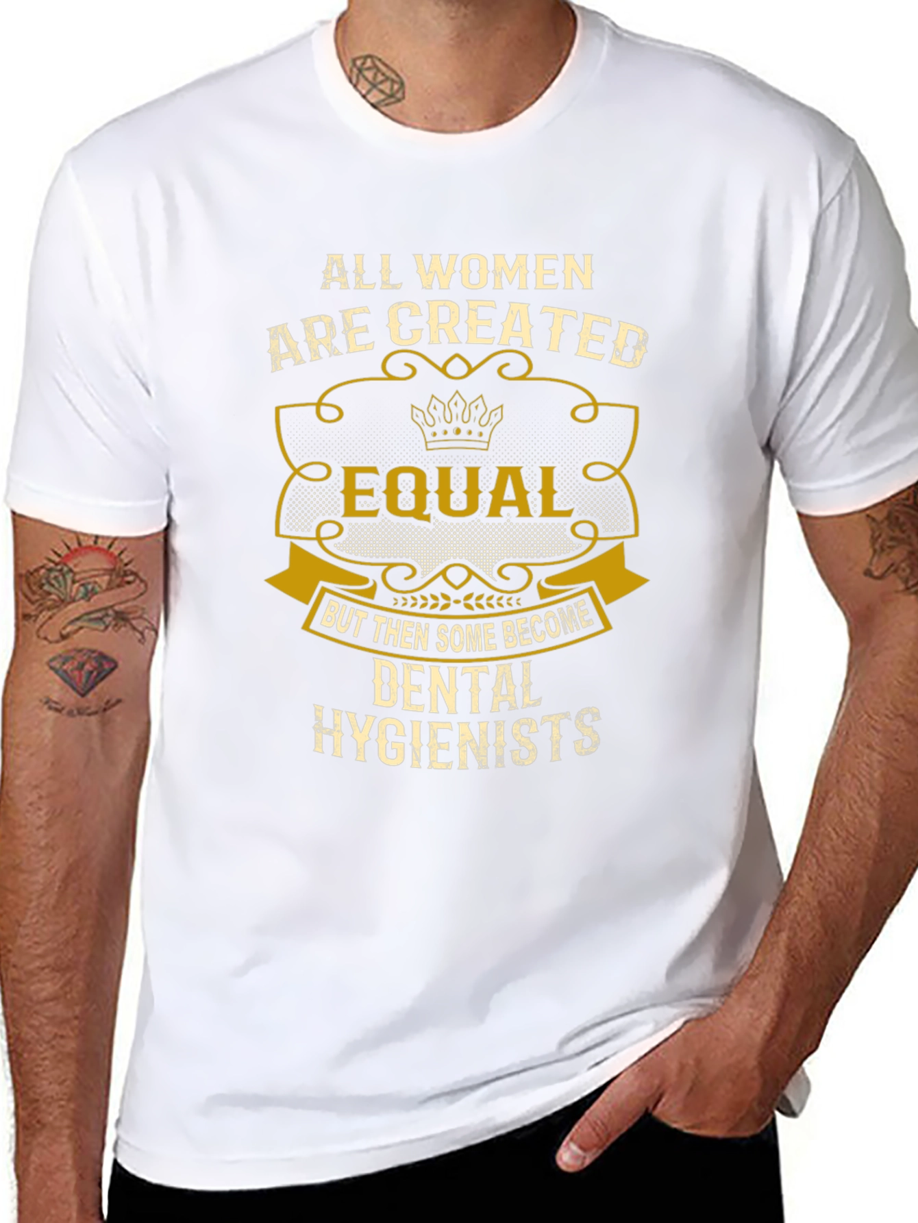 Camiseta Mujer Igualdad Higienista Dental