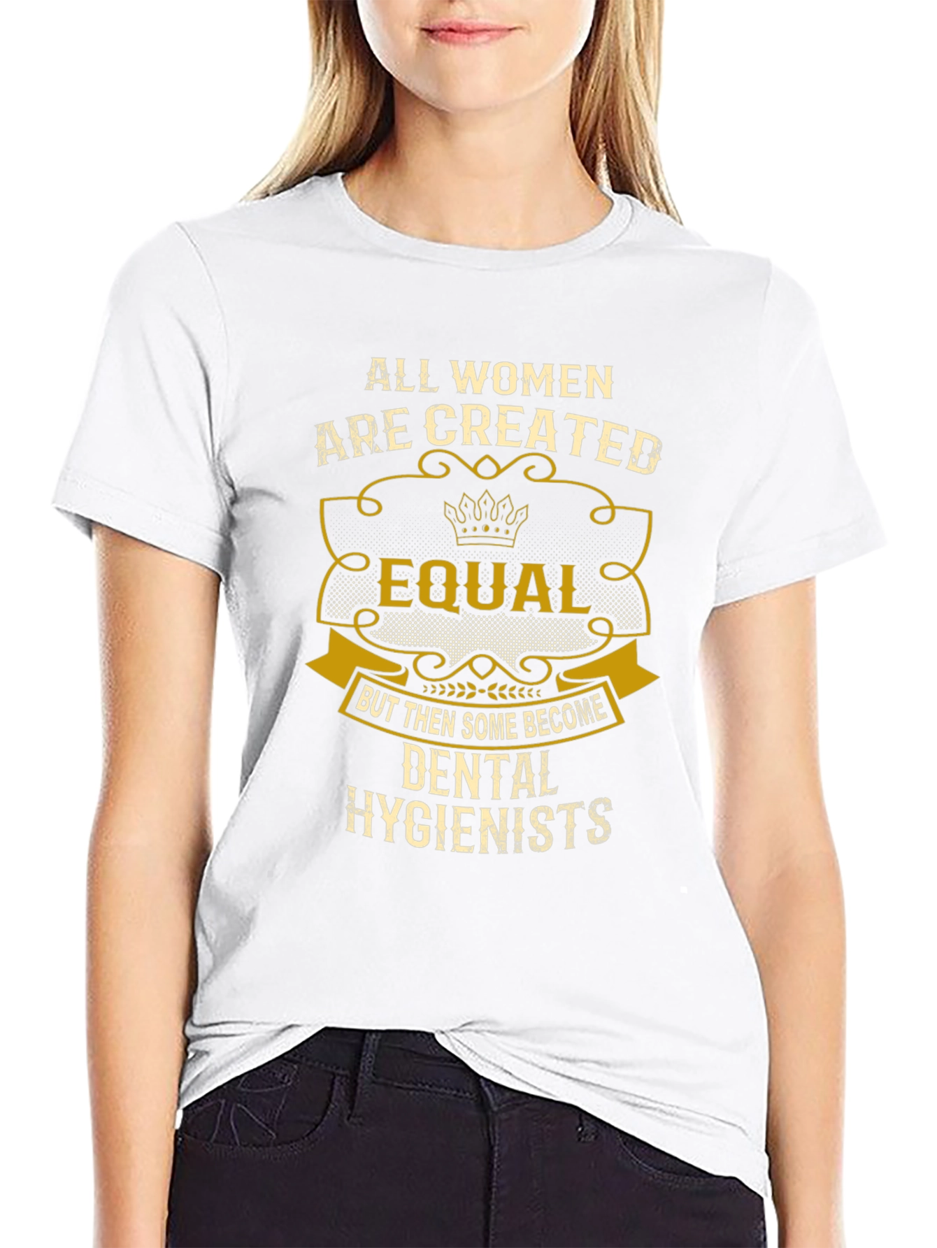 Camiseta Mujer Igualdad Higienista Dental