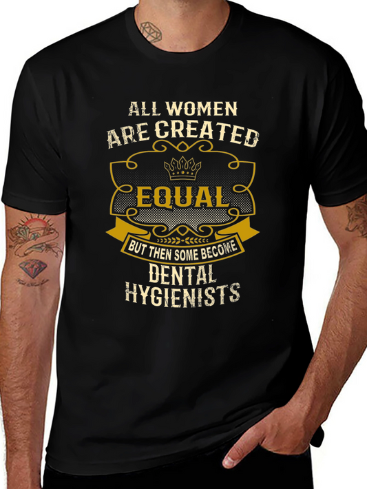 Camiseta Mujer Igualdad Higienista Dental