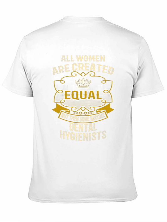Camiseta Mujer Igualdad Higienista Dental