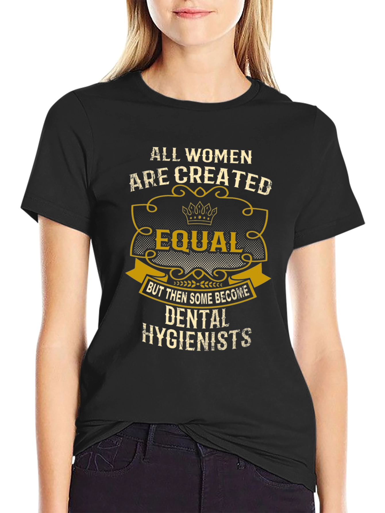 Camiseta Mujer Igualdad Higienista Dental