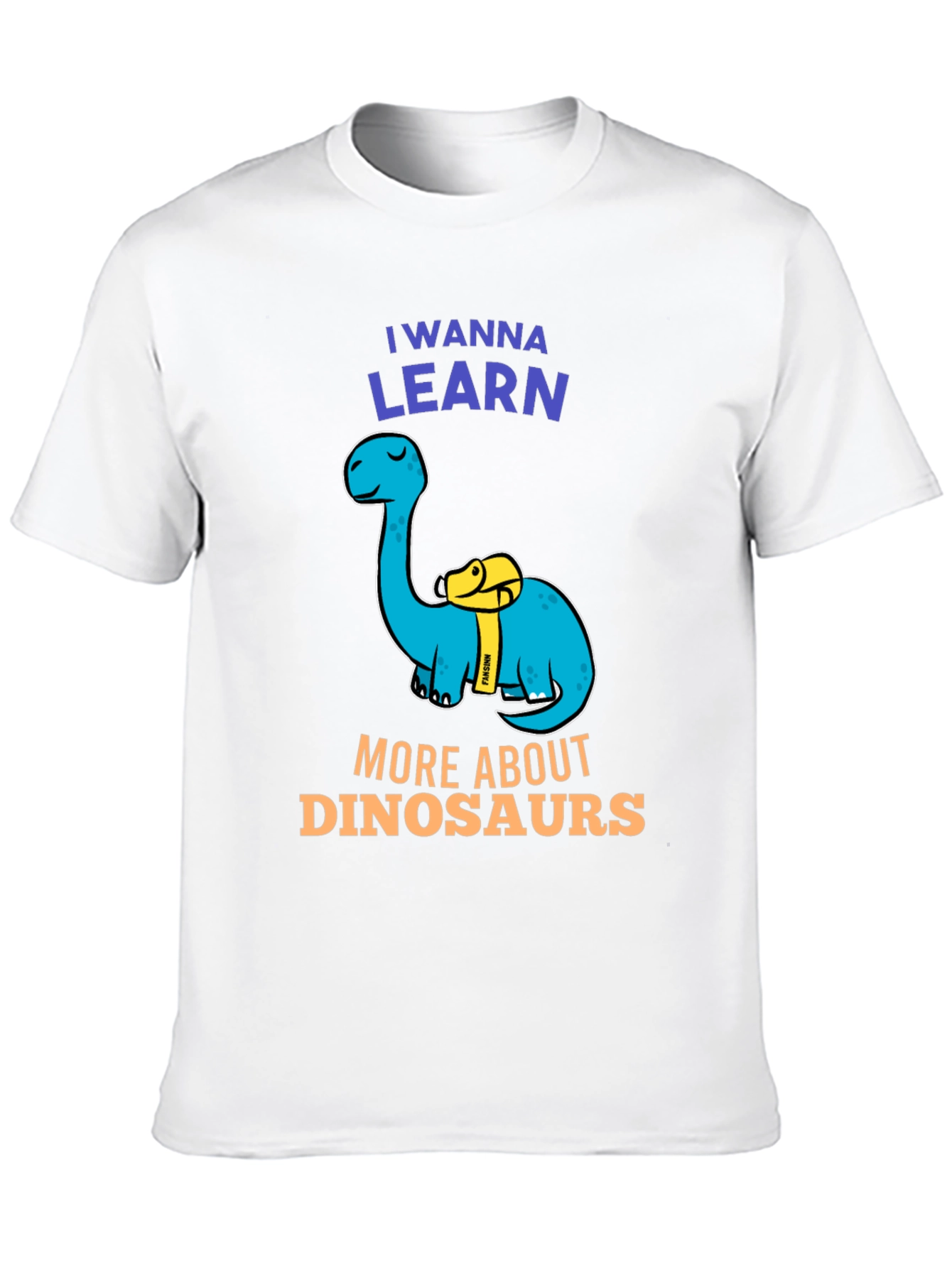 Camiseta Negra Quiero Aprender Sobre Dinosaurios