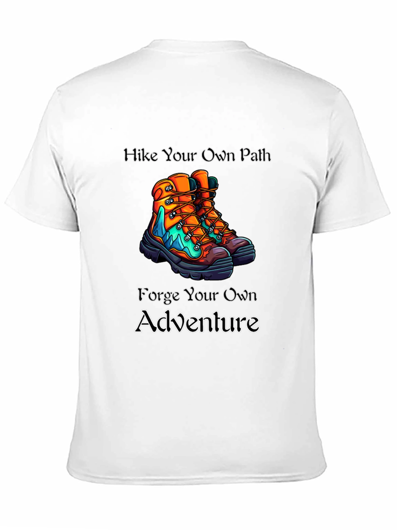 Camiseta Negra: Aventuras al Aire Libre