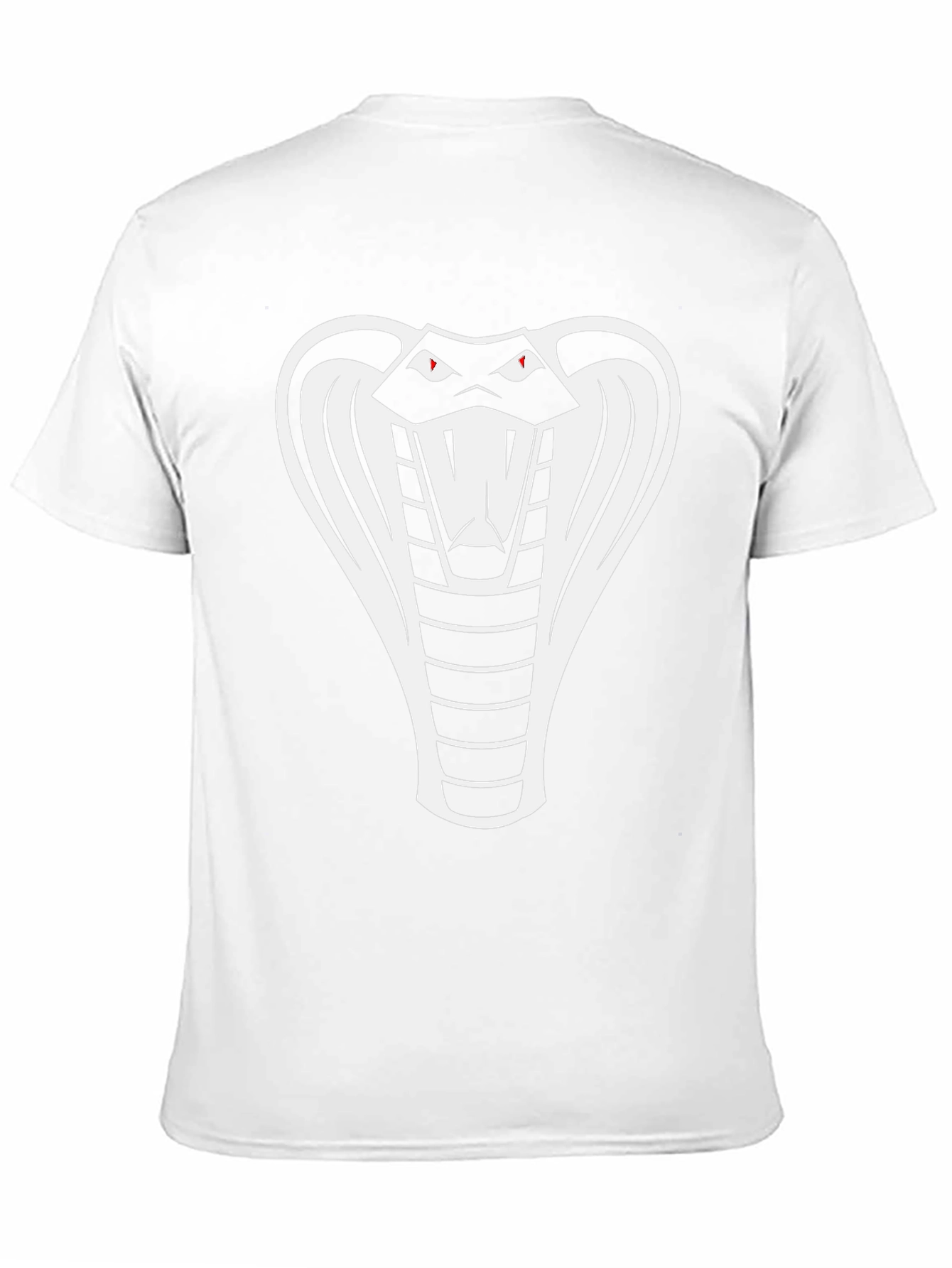 Camiseta Negra Cobra para Hombre