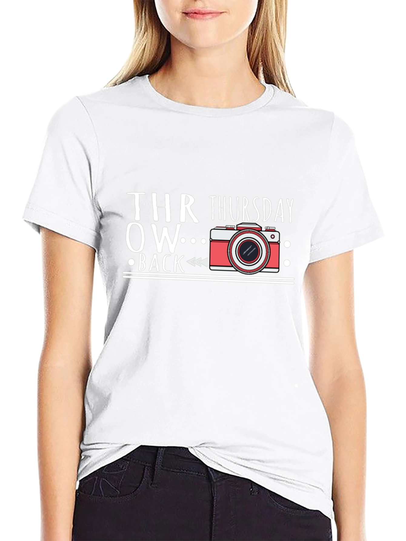 Camiseta Hombre Jueves de Antaño con Cámara Fotográfica