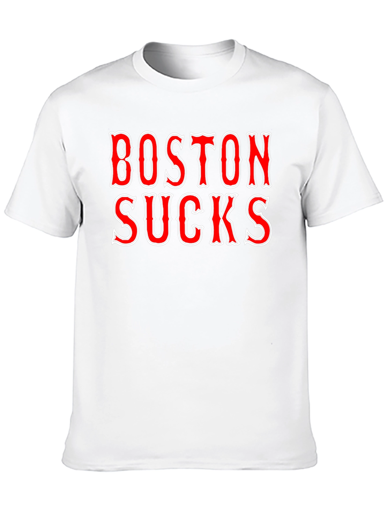 Camiseta Negra Boston Sucks