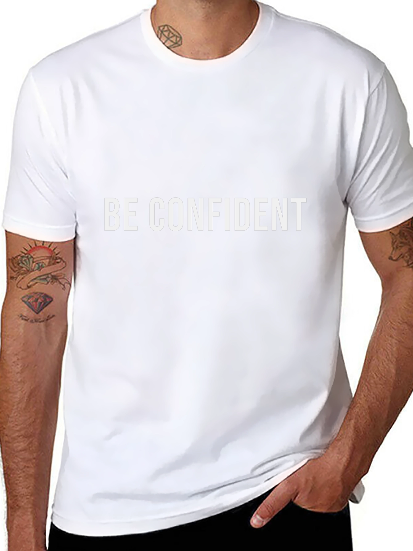 Camiseta Negra: Sé Confidente