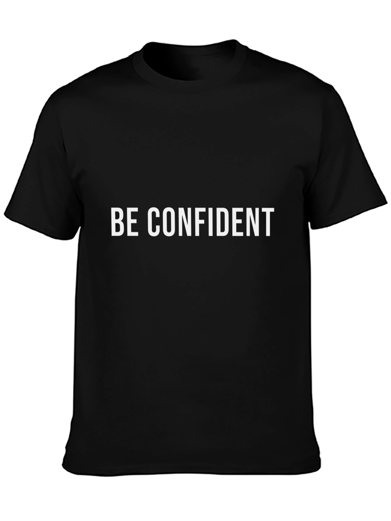 Camiseta Negra: Sé Confidente