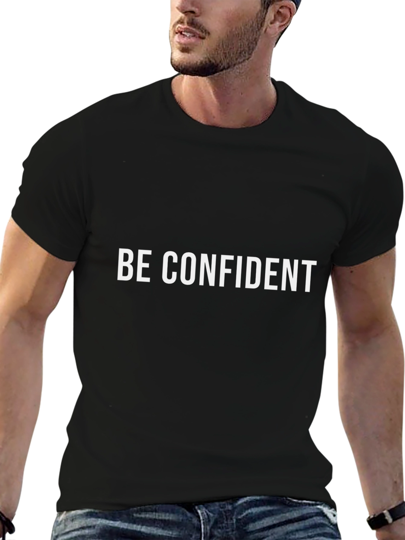 Camiseta Negra: Sé Confidente