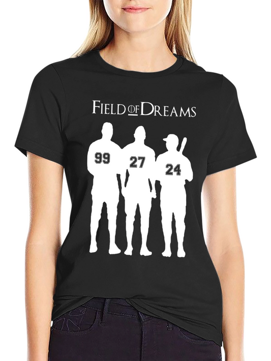 Camiseta Negra Field of Dreams Béisbol