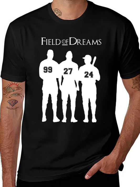 Camiseta Negra Field of Dreams Béisbol