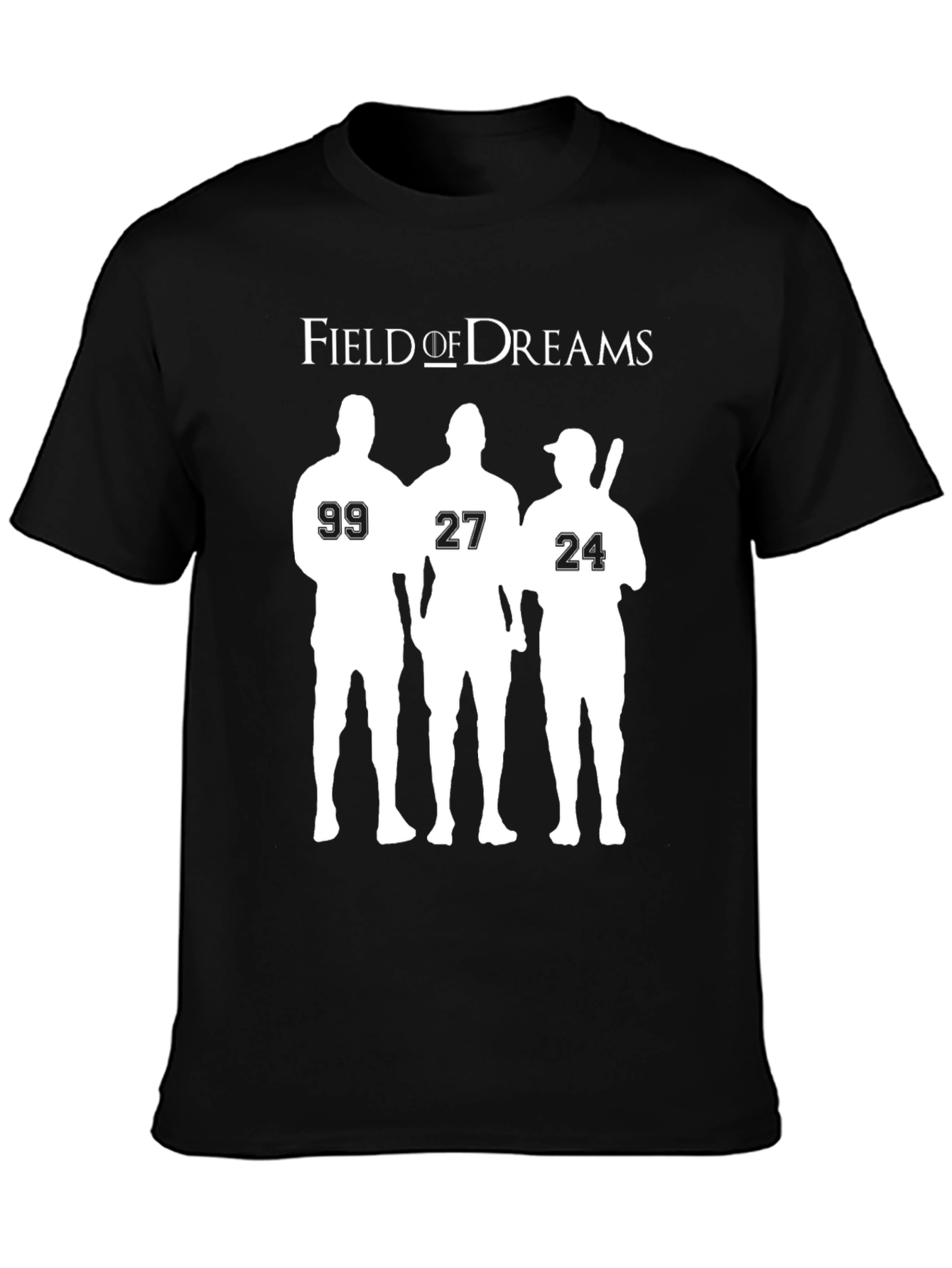 Camiseta Negra Field of Dreams Béisbol