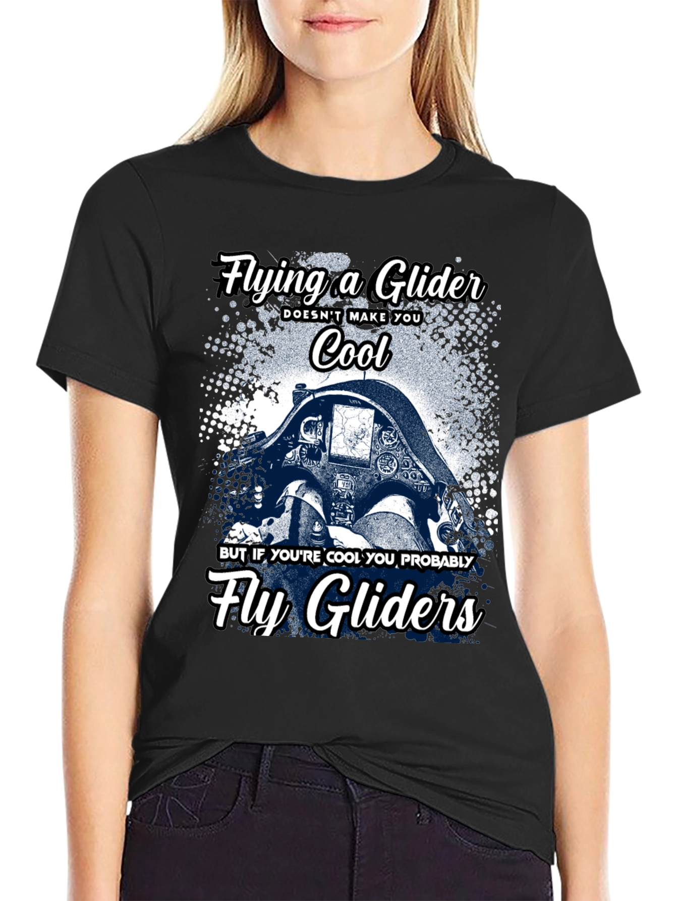 Camiseta Flying a Glider: Para Amantes del Vuelo