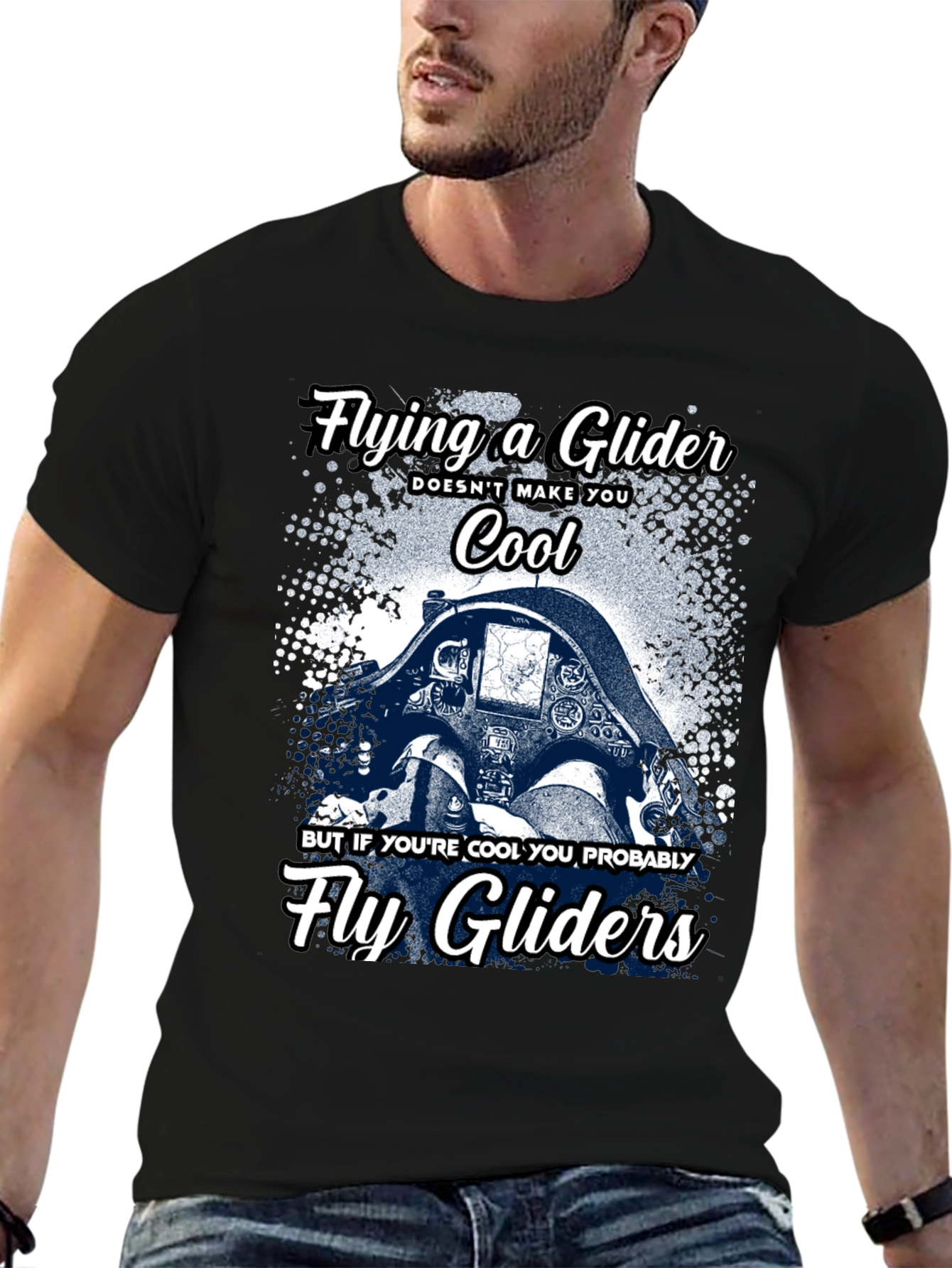 Camiseta Flying a Glider: Para Amantes del Vuelo