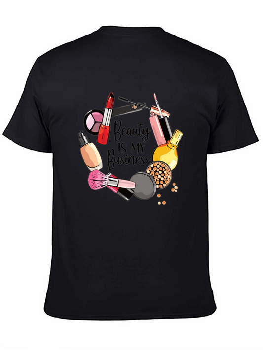 Camiseta Negra Diseño Beauty is My Business