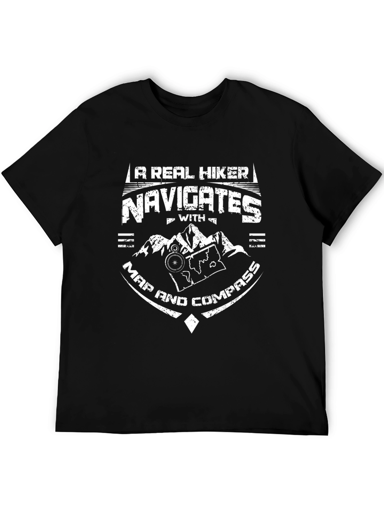 Camiseta Negra Real Hiker