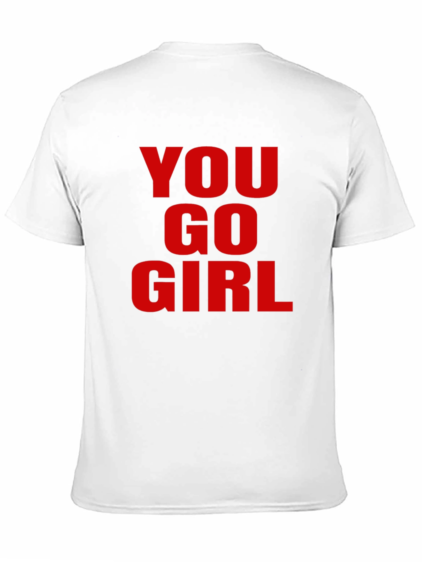 Camiseta Negra con Mensaje Motivacional You Go Girl