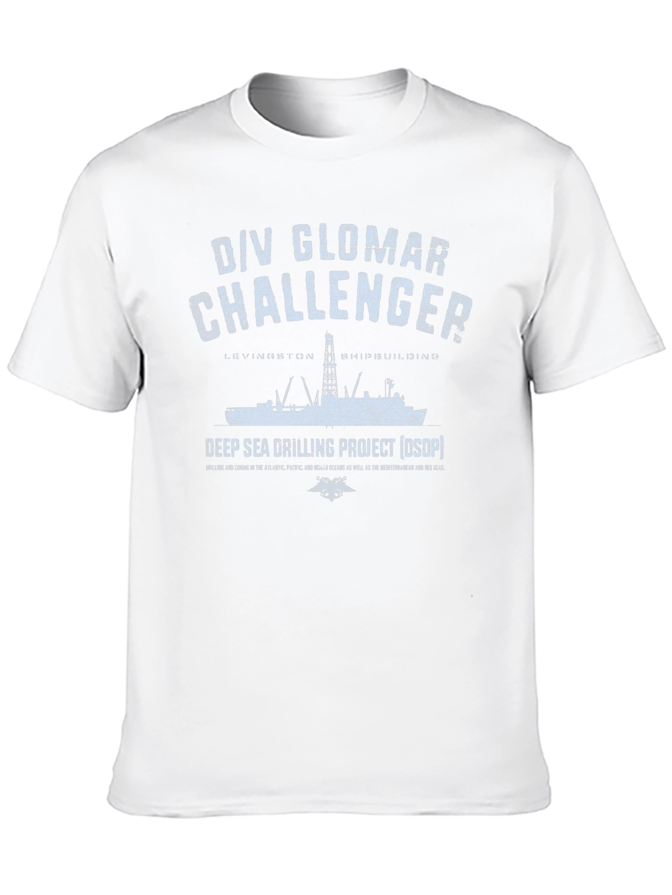 Camiseta Negra D/V Glomar Challenger