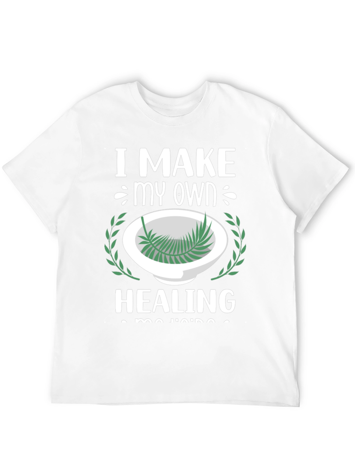 Camiseta Negra: Yo Hago Mi Propia Curación Natural