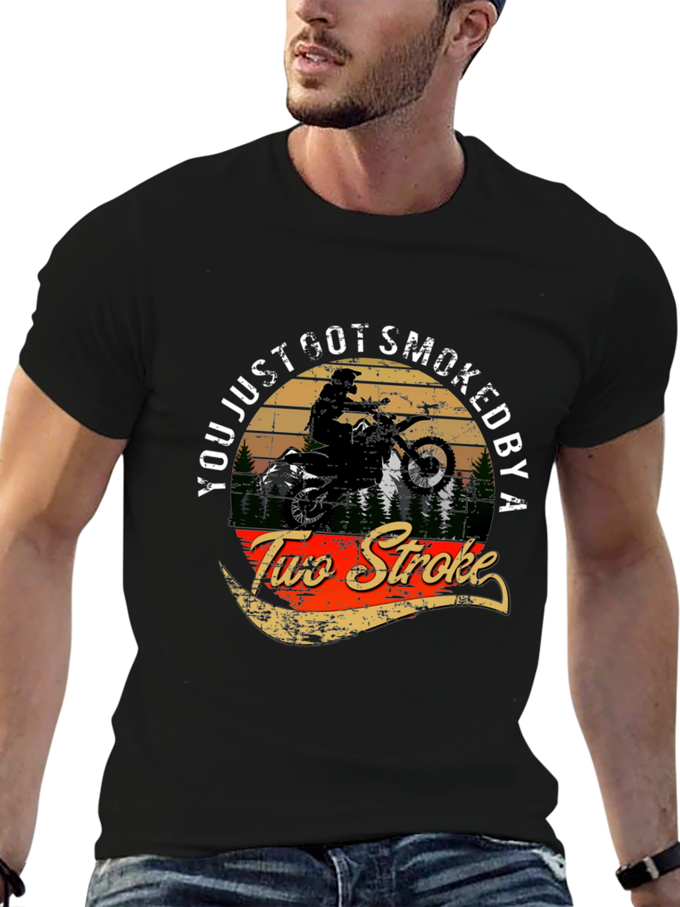 Camiseta Moto Two Stroke - ¡Adrenalina Pura!