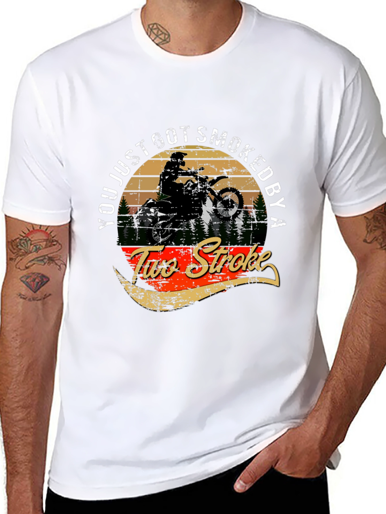 Camiseta Moto Two Stroke - ¡Adrenalina Pura!