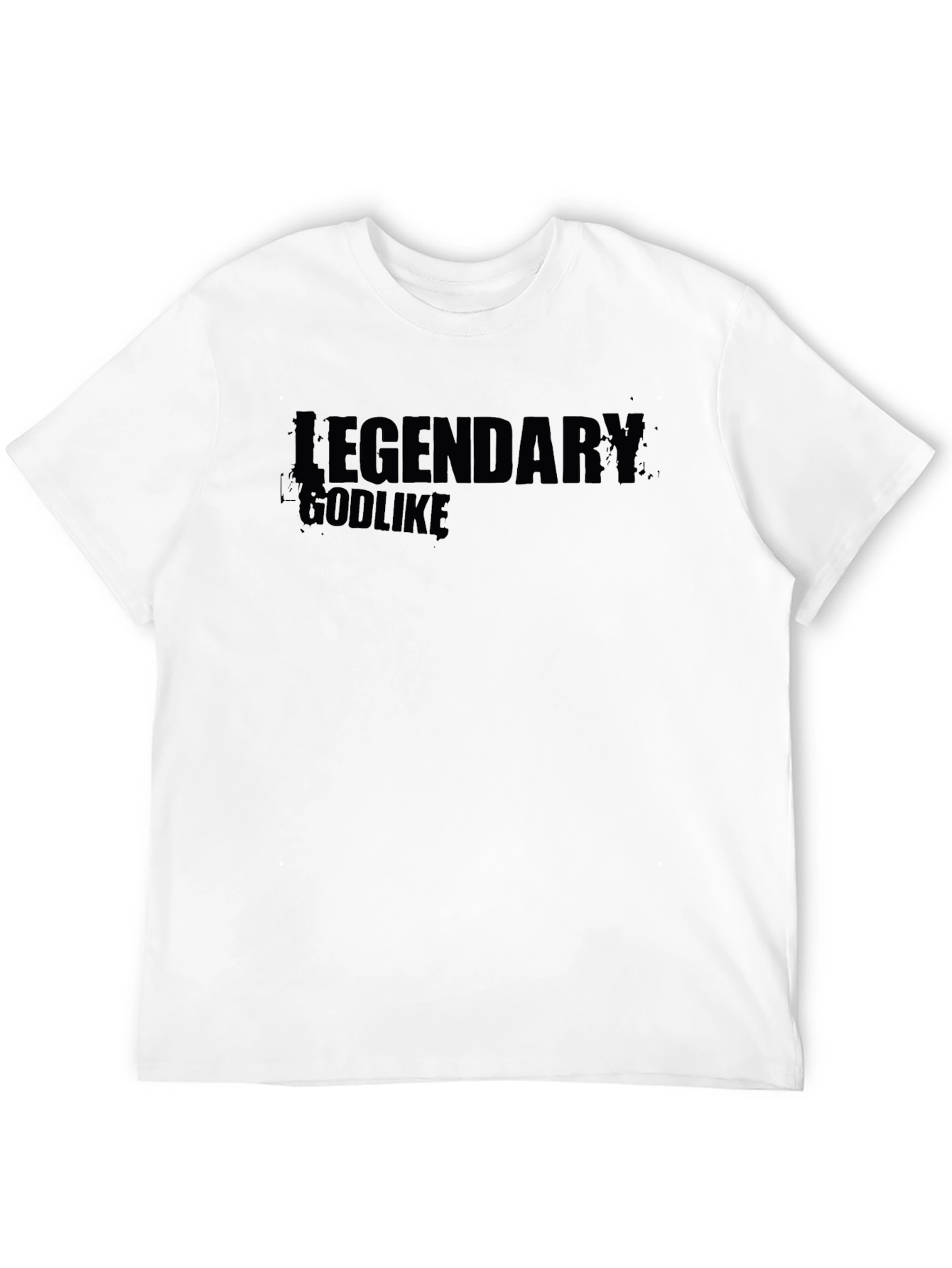 Camiseta Negra Legendaria - Diseño Único