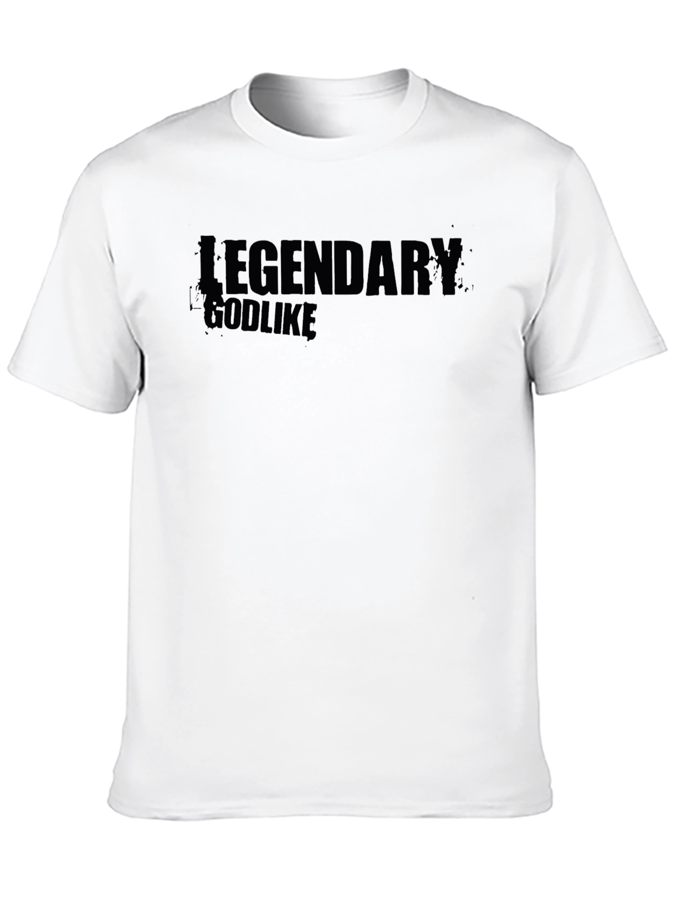 Camiseta Negra Legendaria - Diseño Único