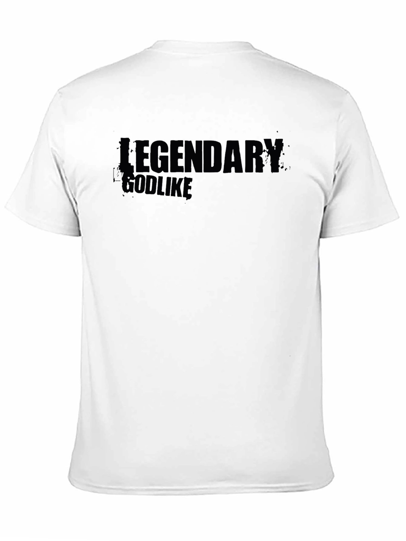 Camiseta Negra Legendaria - Diseño Único