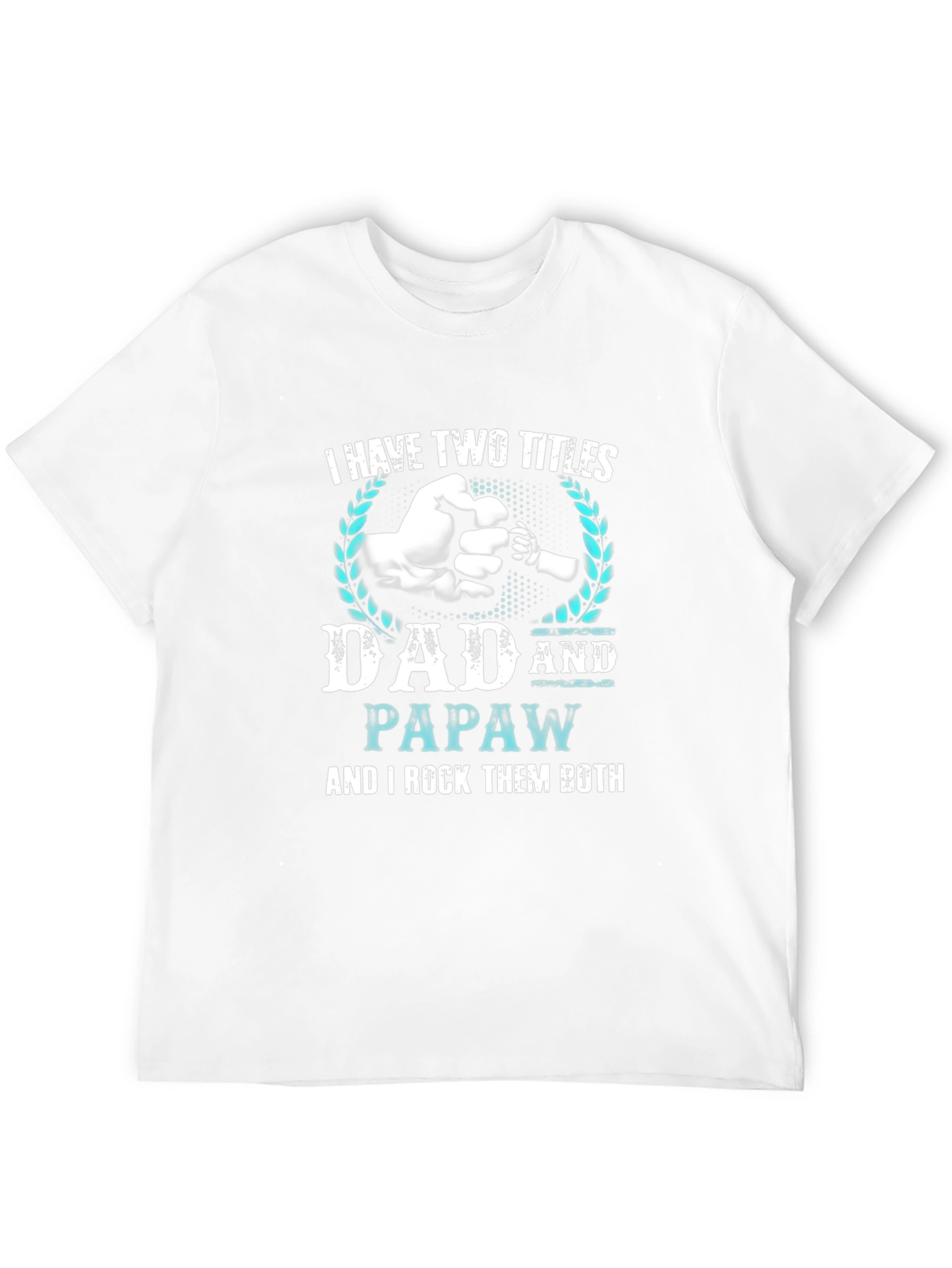 Camiseta Negra: Dos Títulos Papá y Abuelo