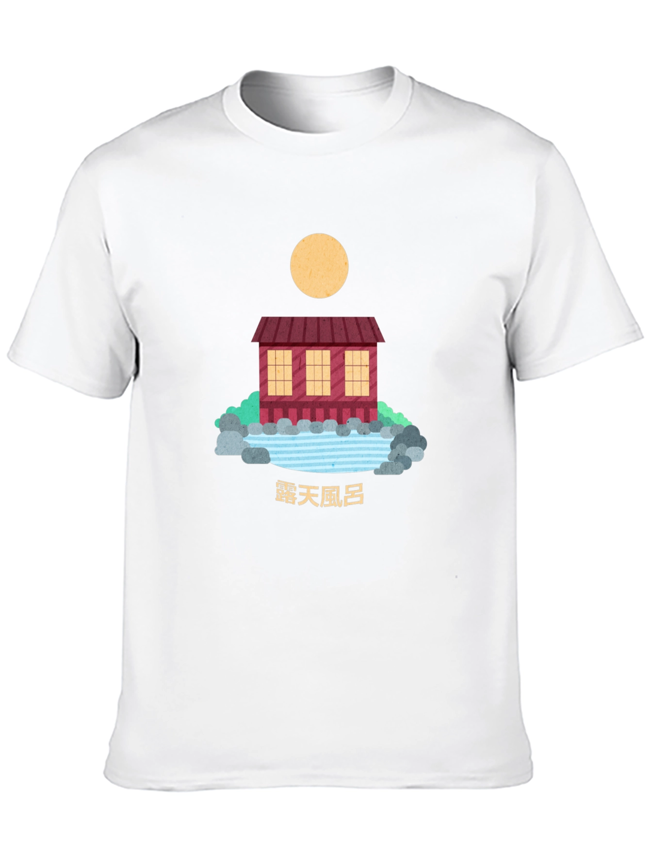 Camiseta Negra con Diseño Japonés