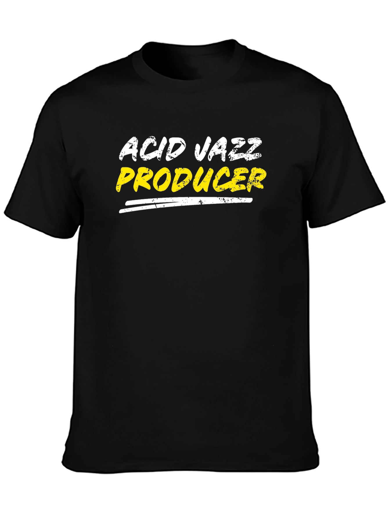 Camiseta Negra Acid Jazz Producer