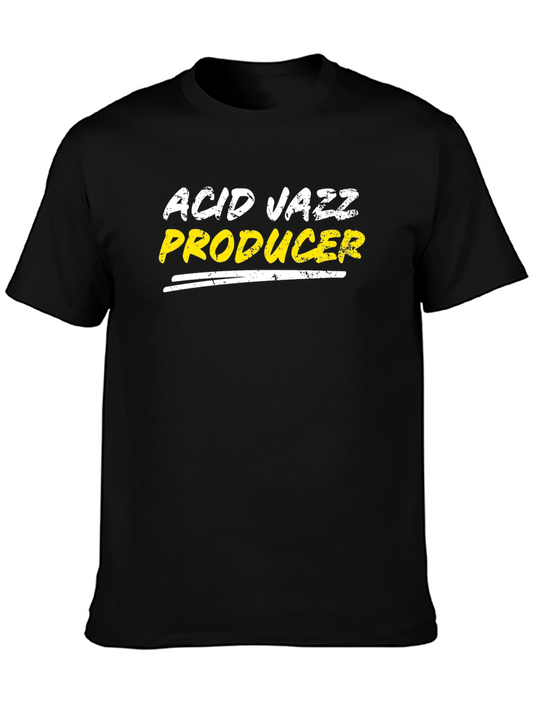 Camiseta Negra Acid Jazz Producer